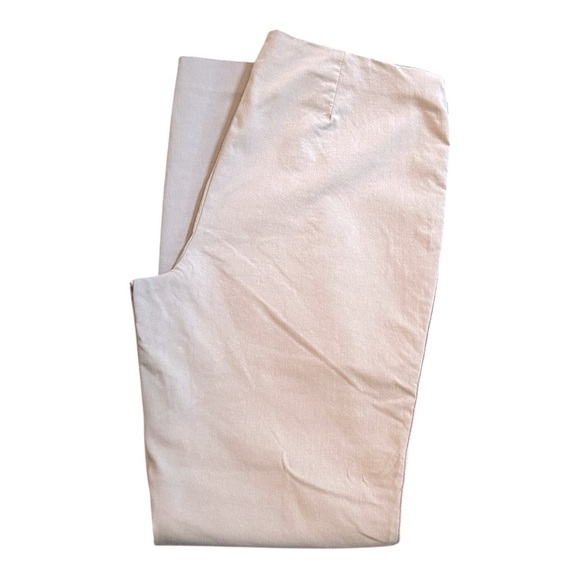 INC International Concepts Gray Silver grommets Ankle Pants Size 8 Like new - Picture 6 of 9